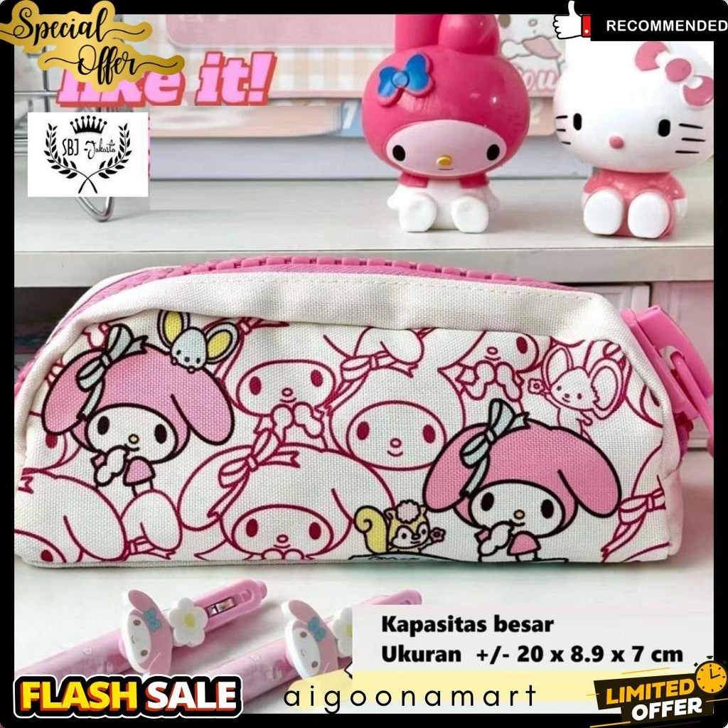 

Tempat Pensil Kotak Pensil Softcase Kanvas Toy Story Sanrio My Melody Pochacco Resleting Besar Flash Sale! Diskon Hingga 70%