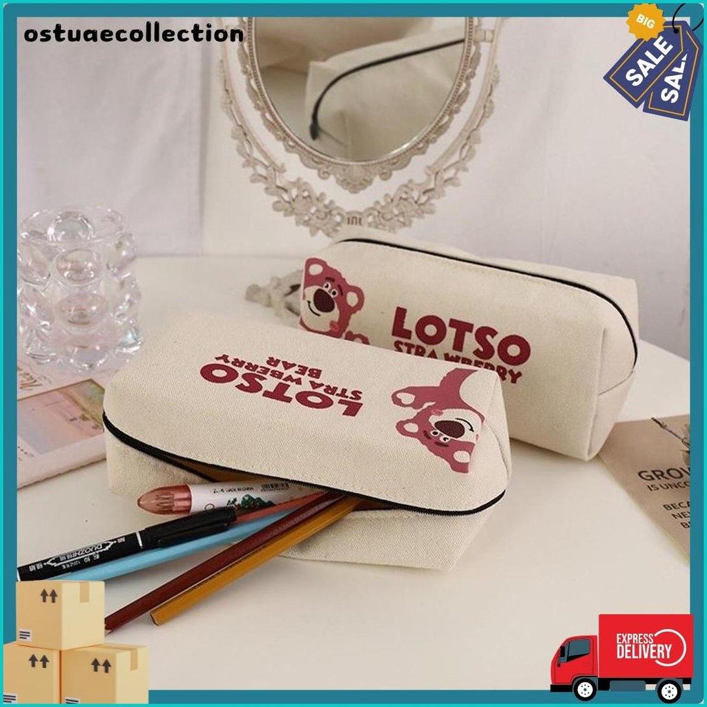 

Ins Pacha Anjing Tas Pensil Cute Strawberry Bear Tas Pensil Jaring Merah Kapasitas Besar Siswa Sekolah Dasar Smp Peralatan Penyimpanan Tas Flash Sale! Diskon Hingga 70%