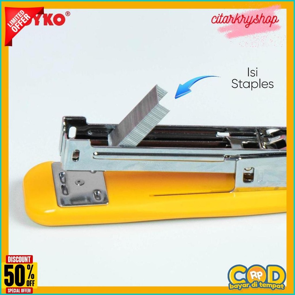 

Joyko Staples No.3 Isi Stepler Besar Hekter Joyko No.3-1M [20Pcs] Diskon