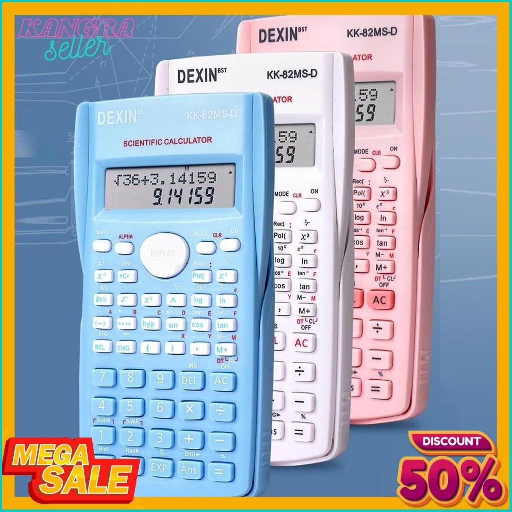 

Moka Scientific Kalkulator / Alat Hitung / Kalkulator Ilmiah Mks04 Terlaris! Produk Ini Banyak Dicari