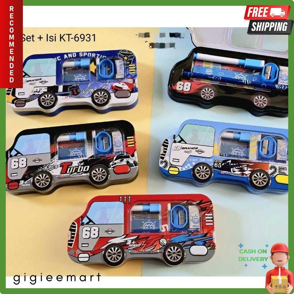 

Kotak Pensil Bahan Kaleng Model Truk Besar Pencil Case Tempat Pensil Flash Sale! Diskon Hingga 70%