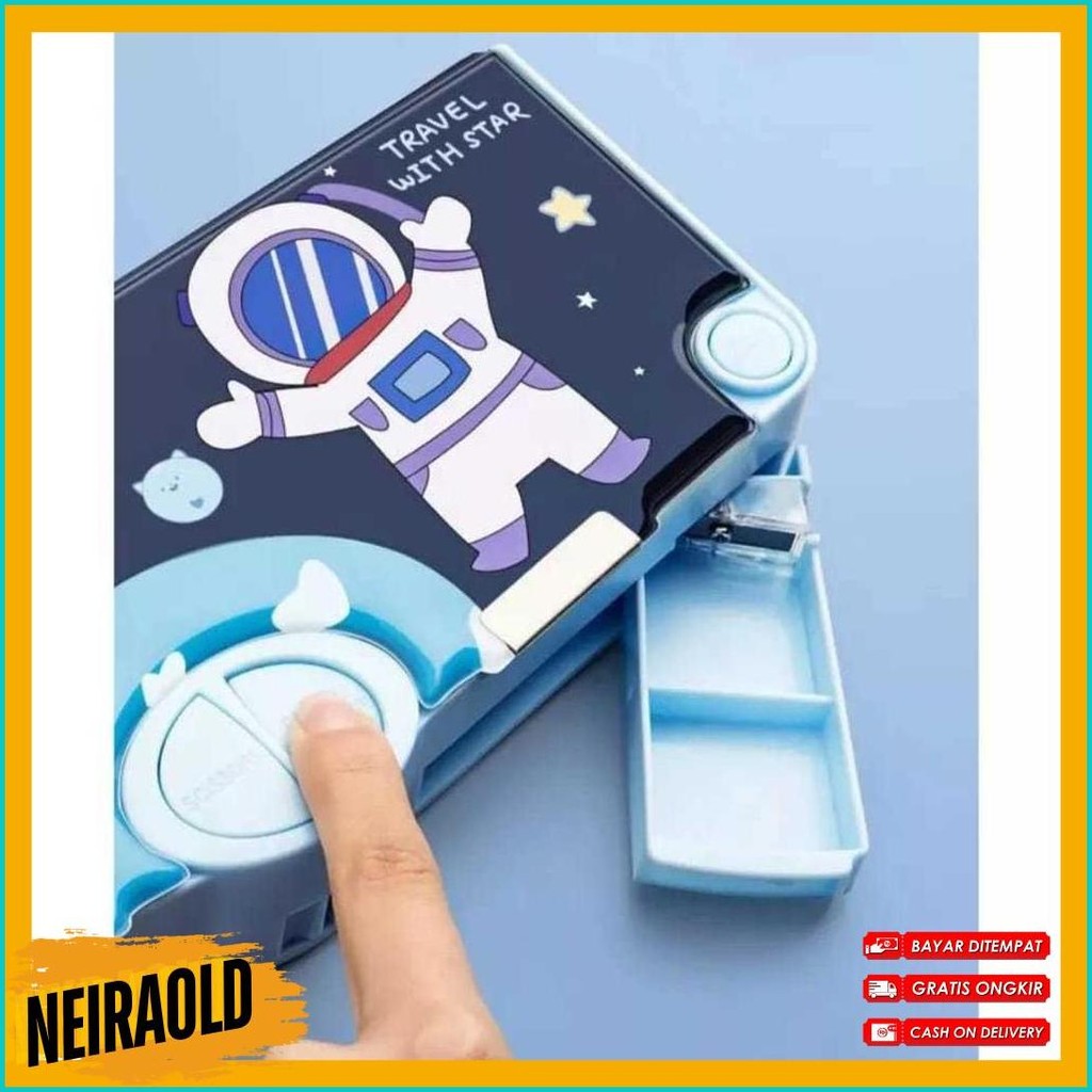 

( Mia ) K001 Kotak Pensil Multifungsi Motif Kartun Untuk Laki Laki Perempuan / Pencil Case Karakter Lucu / Tempat Pensil Serbaguna Anak Sekolah Terlengkap Dan Termurah