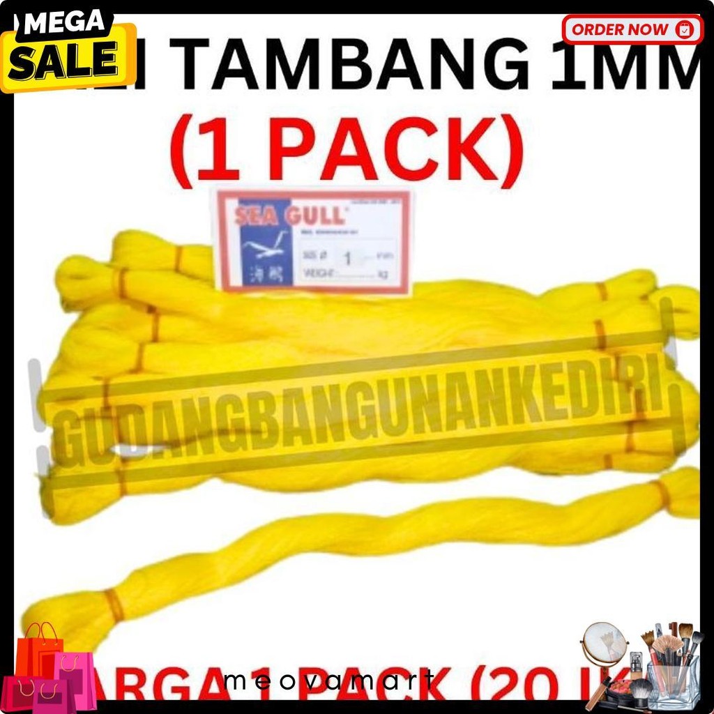 

[1 Pack] Tali Tambang 1Mm 1 Pack 20Pcs Ikat / Tali Tampar 1Mm / Tampar Plastik Buat Pasang Keramik / Benang Pondasi Rumah Seagull Sea Gull 20 Ikat 1 Pack 1Pack Terlaris! Produk Ini Banyak Dicari