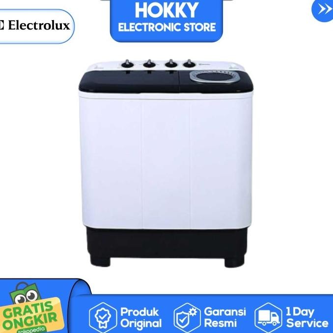 Murah ELECTROLUX MESIN CUCI 2 TABUNG 12KG EWS13261 LOW WATT Non COD