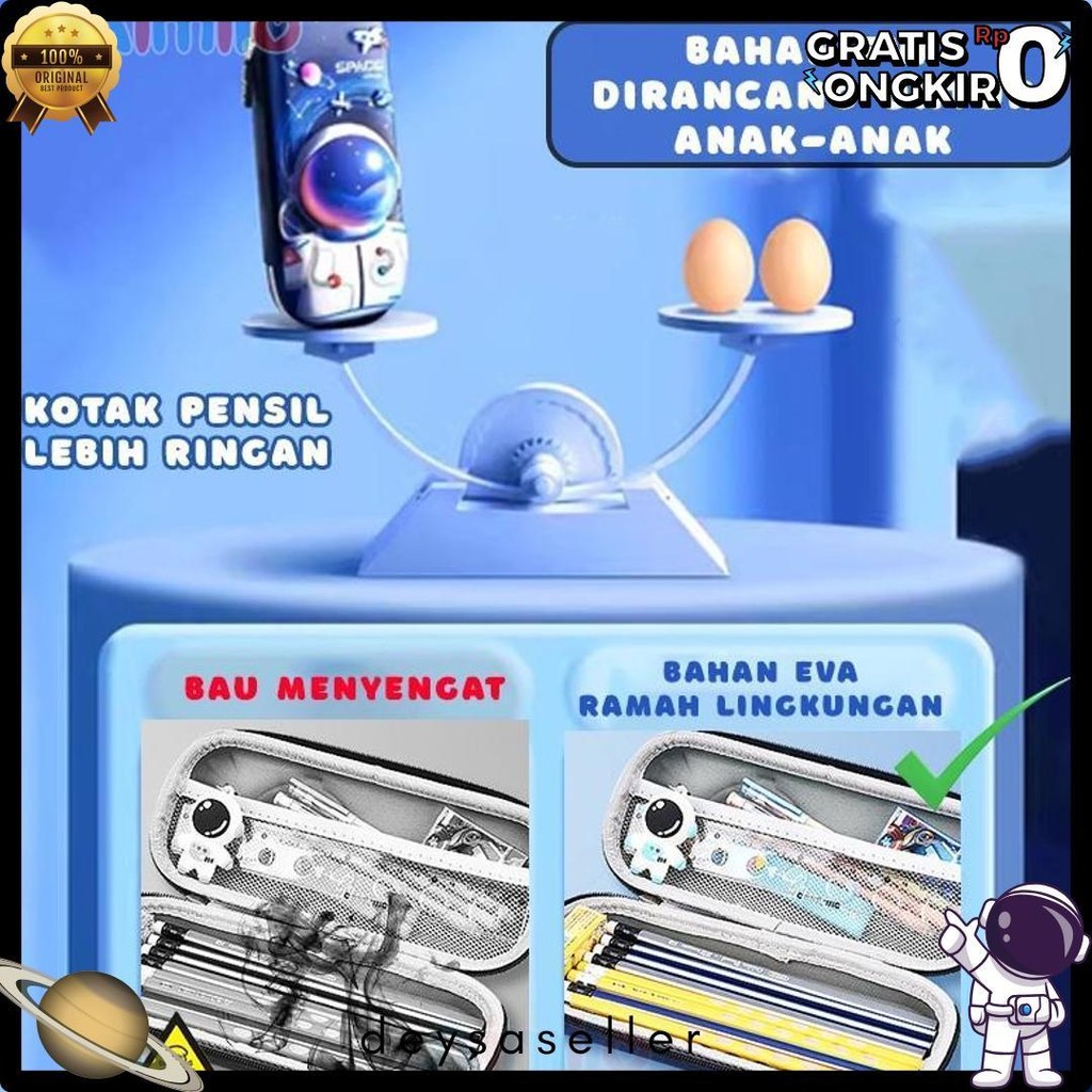 

Hoptech- Aimilo Tempat Pensil 3D Anak Kartun Stationery Kotak Pensil Alat Tulis Perlengkapan Sekolah Terlaris! Produk Ini Banyak Dicari