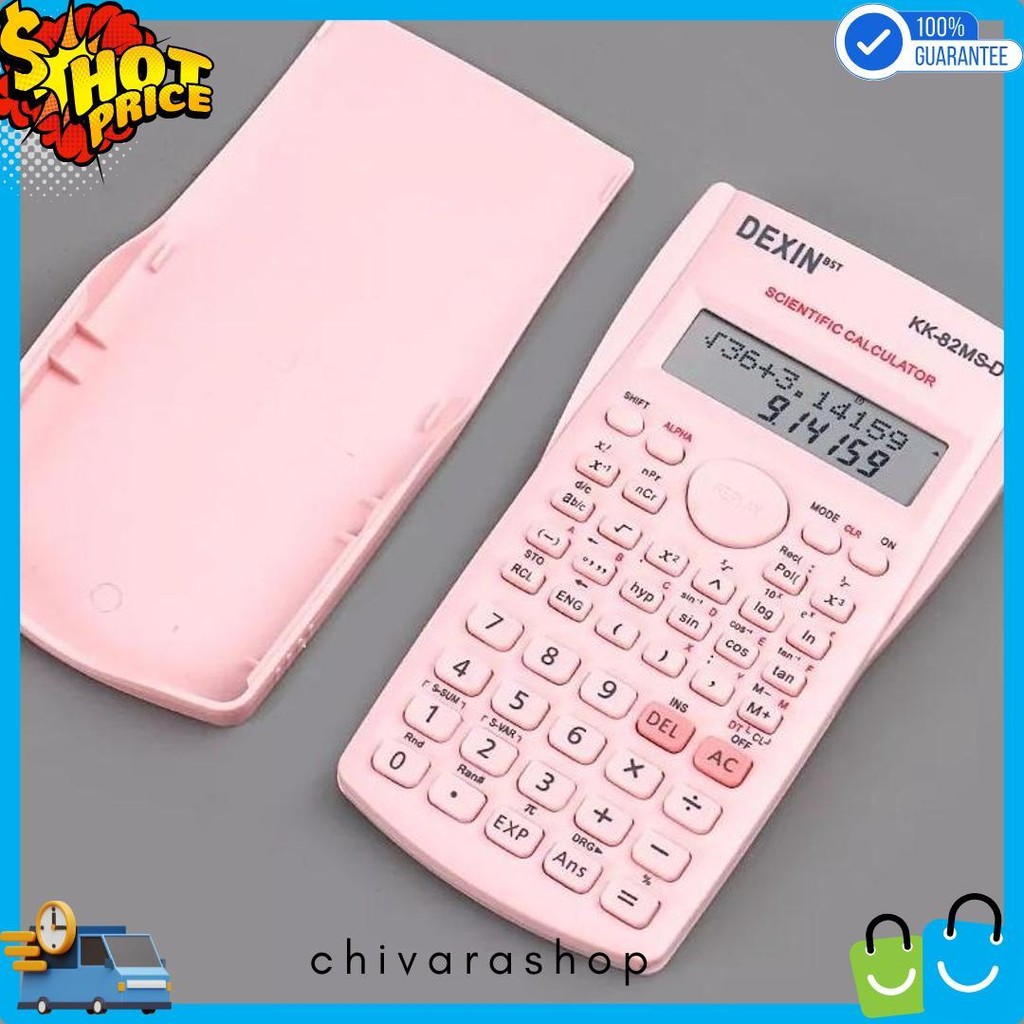 

Kalkulator Ilmiah Scientific Dexin Kk-82Ms Diskon Setengah Harga