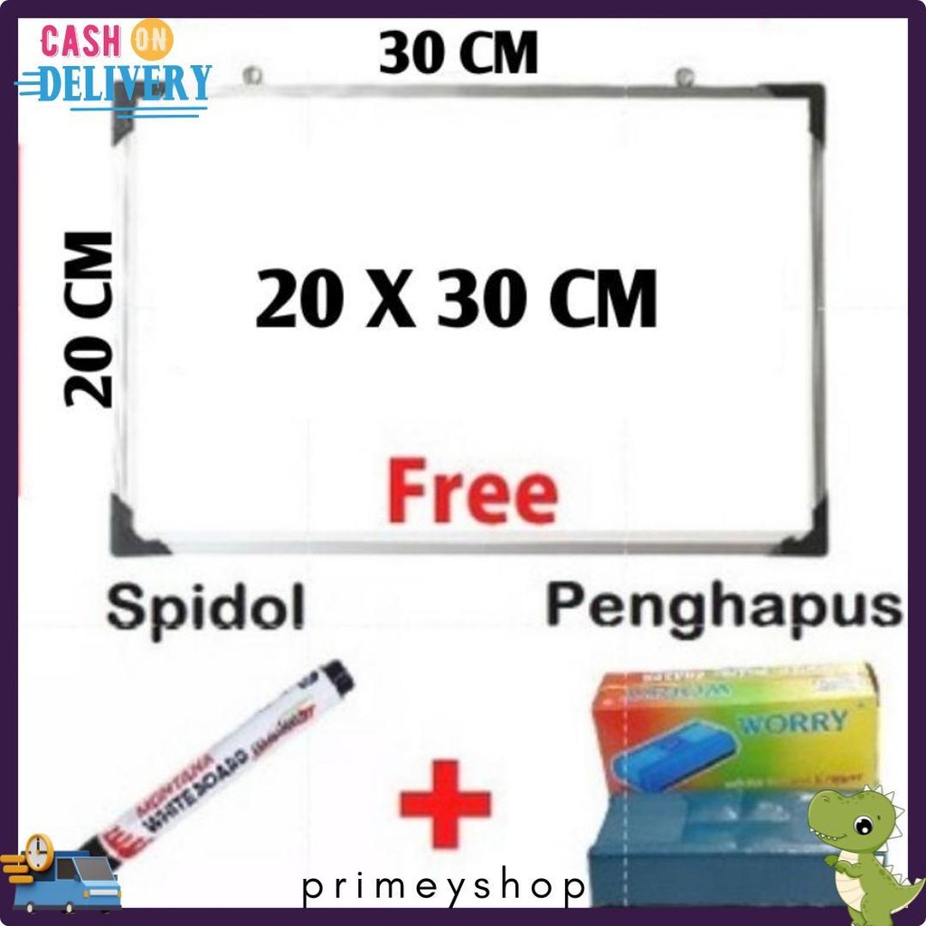 

Papan Tulis Whiteboard 40 X 60 Cm Gratis Spidol Dan Penghapus List Alumunium Terlaris Diskon Setengah Harga