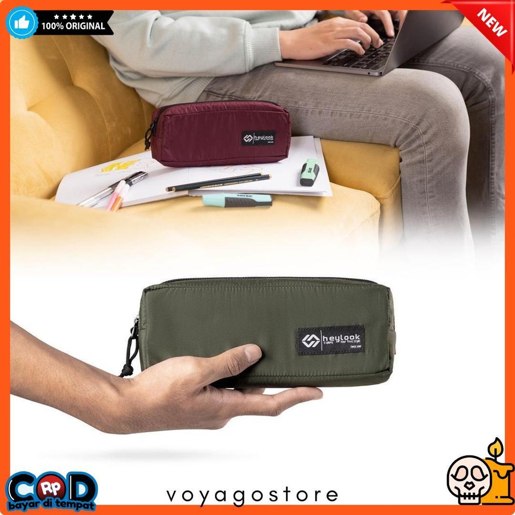 

Heylook Official - Tempat Pensil Nami Kotak Pensil Simple Pencil Case Kostak Anak Atk Sekolah Kuliah Kantor Kerja Terlaris! Produk Ini Banyak Dicari
