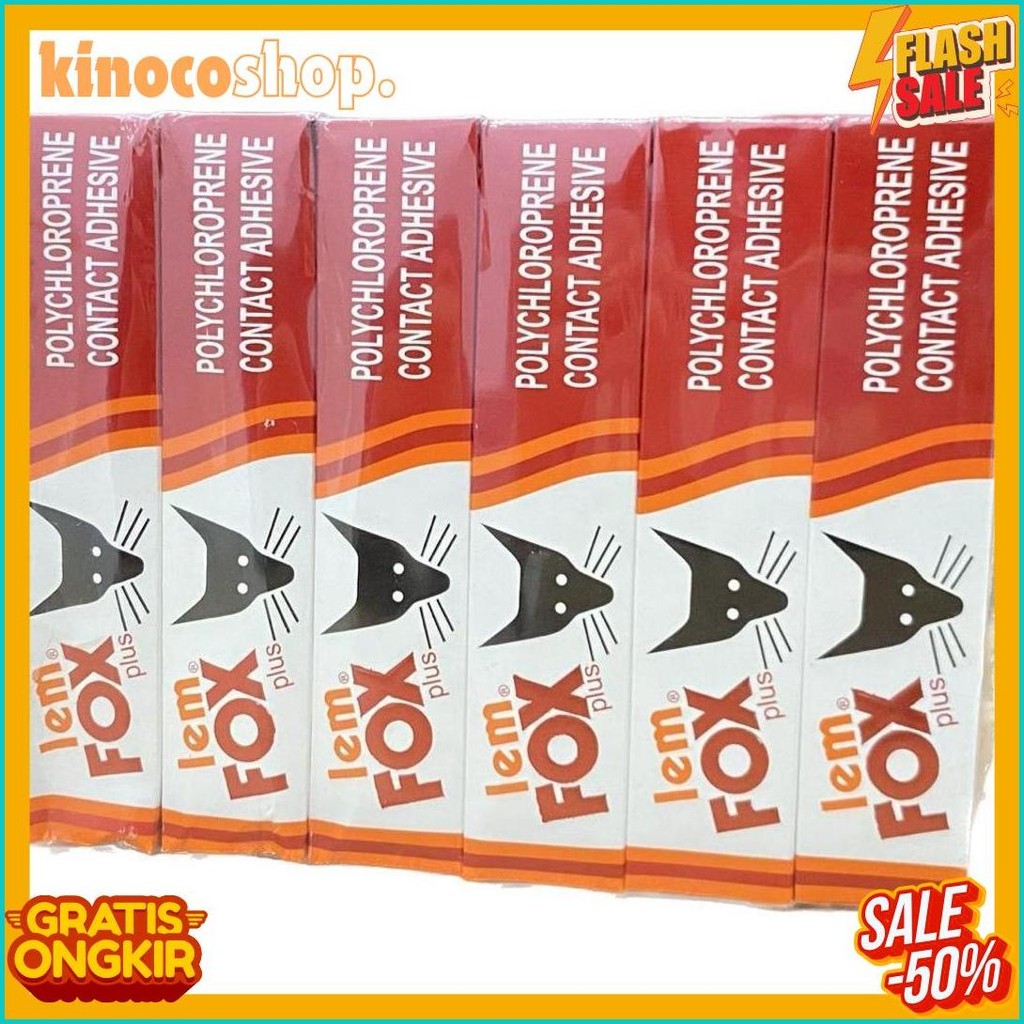 

Lem Fox Plus Tube 20G Original (1 Lusin) / Grosir/Ecer - Kulakan Online Terlaris! Produk Ini Banyak Dicari