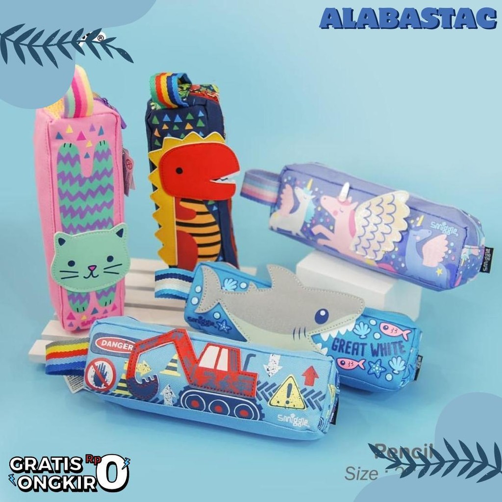 

Pencil Case Kotak Pensil Smiggle 1 Zipper Karakter Terlaris! Produk Ini Banyak Dicari