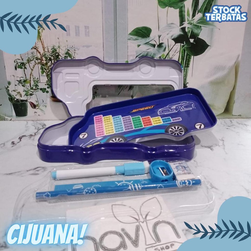 

Kotak Pensil Bahan Kaleng Model Truk Besar Pencil Case Tempat Pensil Terlaris! Produk Ini Banyak Dicari