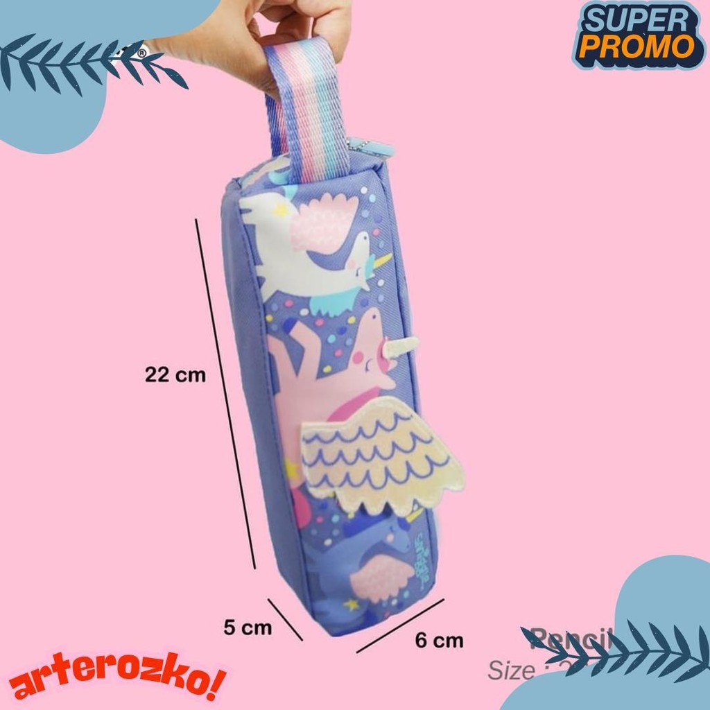 

Pencil Case Kotak Pensil Smiggle 1 Zipper Karakter Terlengkap Dan Termurah