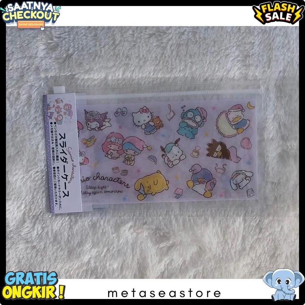 

Slider Pouch My Melody Dan Kuromi Hangyodon Cinnamoroll Sanrio Characters Sanrio Original Japan Flash Sale! Diskon Hingga 70%