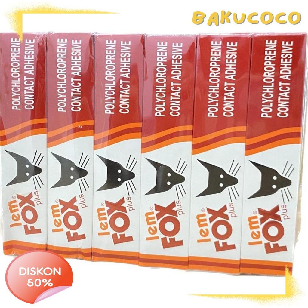 

Lem Fox Plus Tube 20G Original (1 Lusin) / Grosir/Ecer - Kulakan Online Diskon Setengah Harga