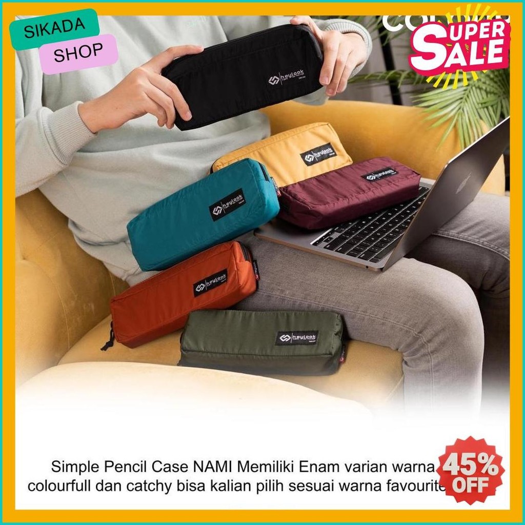 

Heylook Official - Tempat Pensil Nami Kotak Pensil Simple Pencil Case Kostak Anak Atk Sekolah Kuliah Kantor Kerja Flash Sale! Diskon Hingga 70%
