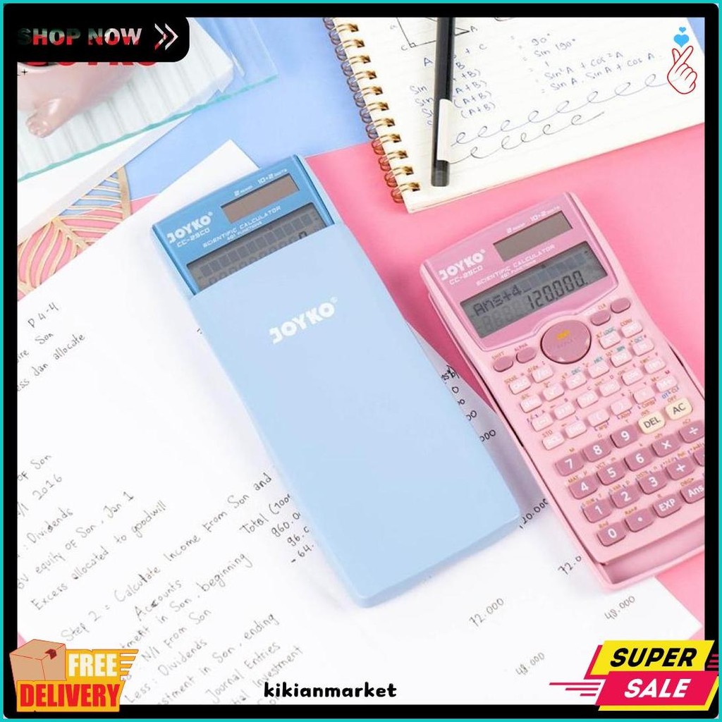 

Joyko Cc-25Co ~ Kalkulator Sekolah Scientific Calculator Color Cc25Co Kuliah Terlengkap Dan Termurah