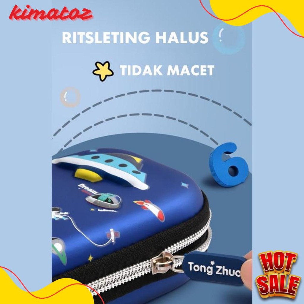 

Hoptech- Aimilo Tempat Pensil 3D Anak Kartun Stationery Kotak Pensil Alat Tulis Perlengkapan Sekolah Diskon