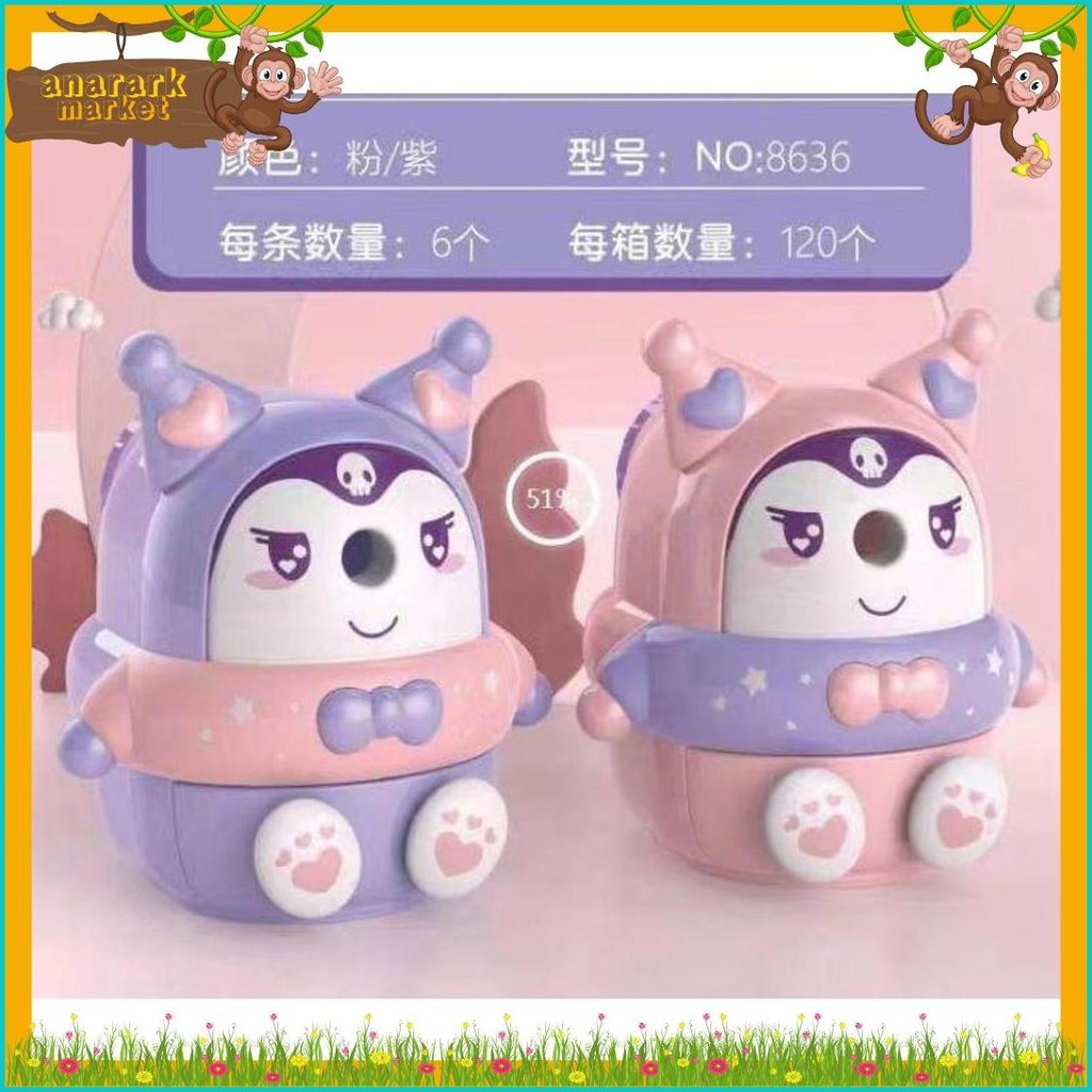

Serutan Pencil Kuromi/ Rautan Kuromi/ Rautan Pensil/ Shapener Kuromi/ Serutan Pensil Putar Terlaris! Produk Ini Banyak Dicari