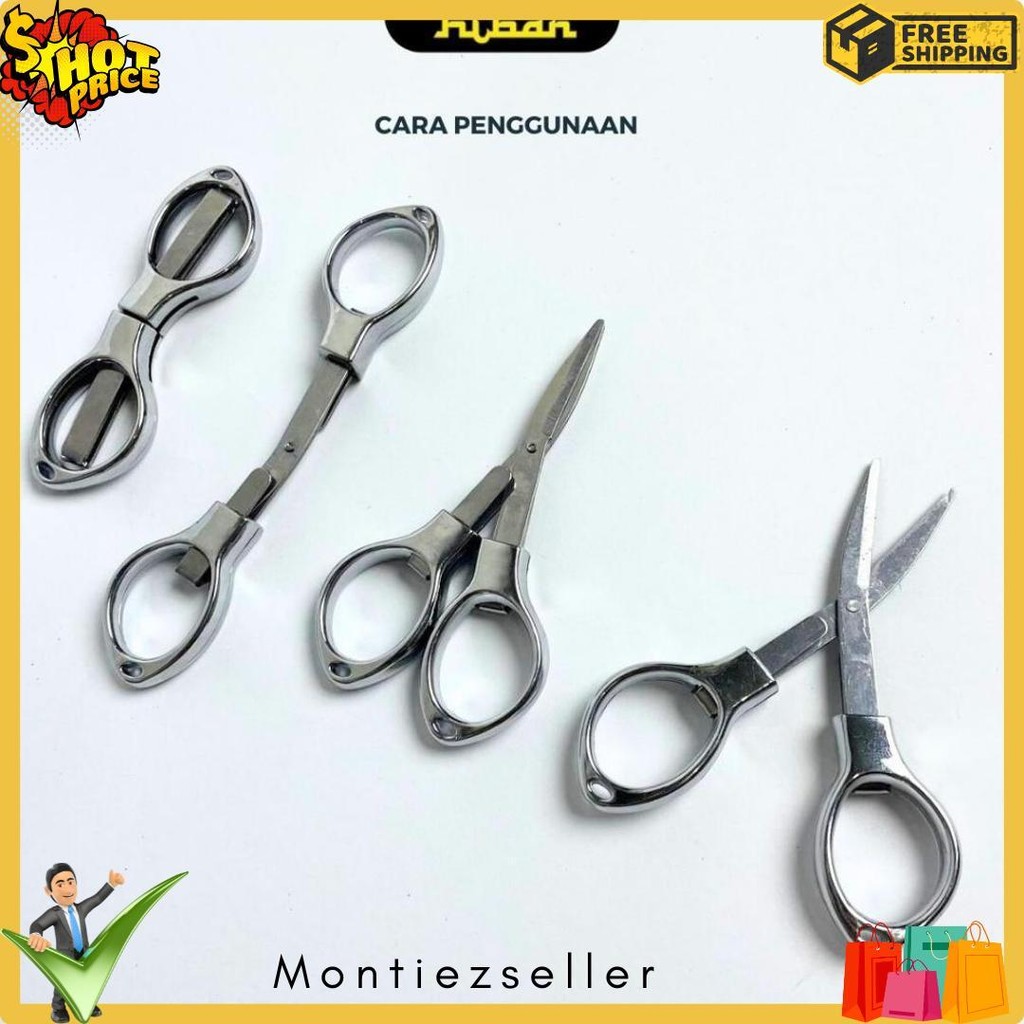 

Gunting Stainless Portable Perlengkapan Haji Dan Umroh Hiban Store Diskon Setengah Harga