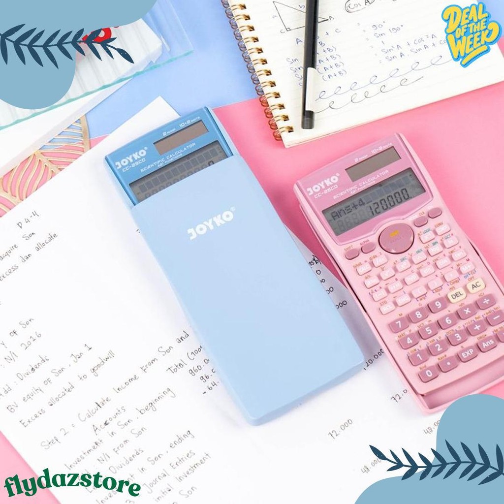 

Joyko Cc-25Co ~ Kalkulator Sekolah Scientific Calculator Color Cc25Co Kuliah Terlengkap Dan Termurah