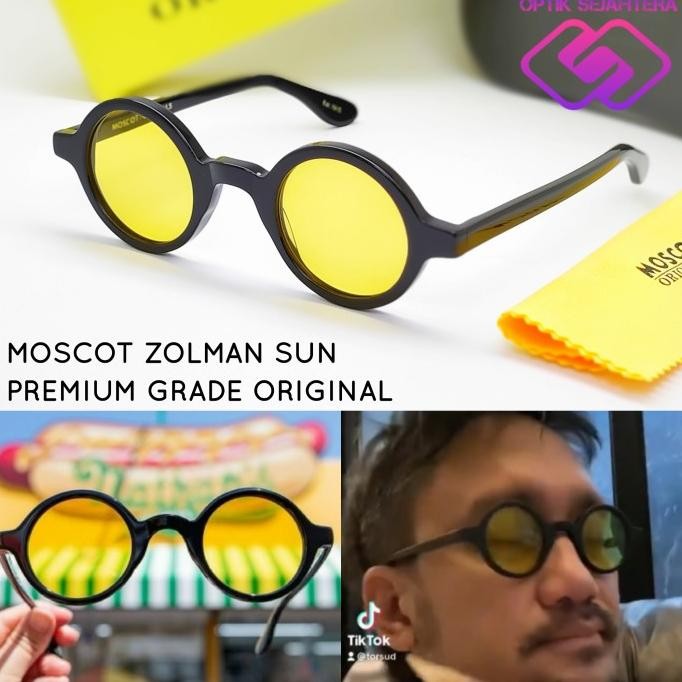 new  kacamata pria wanita Moscot Zolman kualitas Grade original