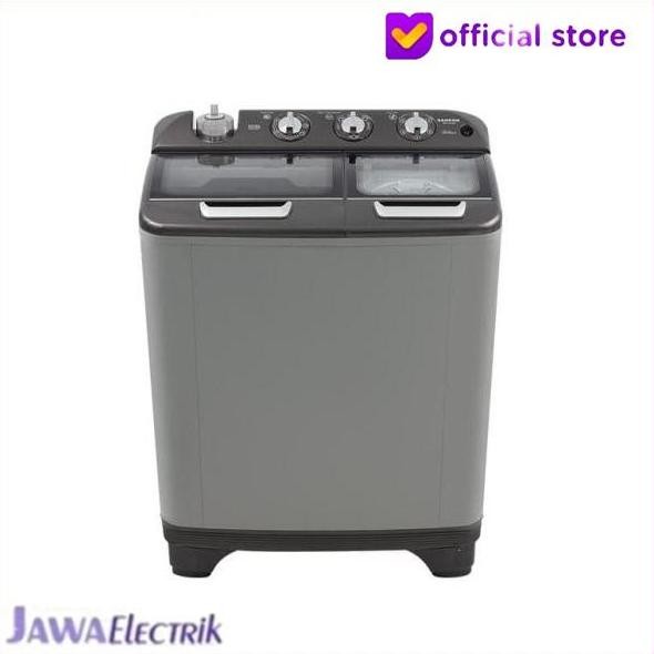 Murah Mesin Cuci Sanken TW-112GSL Deluxe Series 2 Tabung 9 Kg - X-Tor Technology, Super Spin Dry, An
