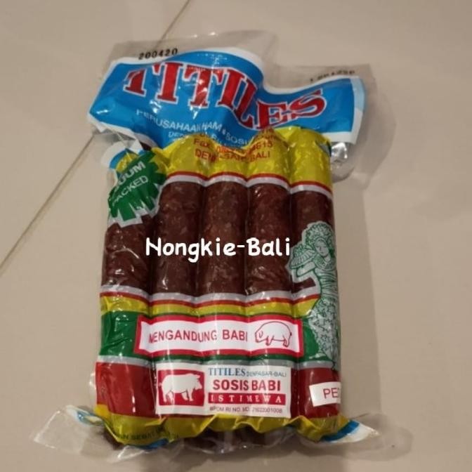 

`````````] Lapciong Titiles 500gr rasa PEDAS