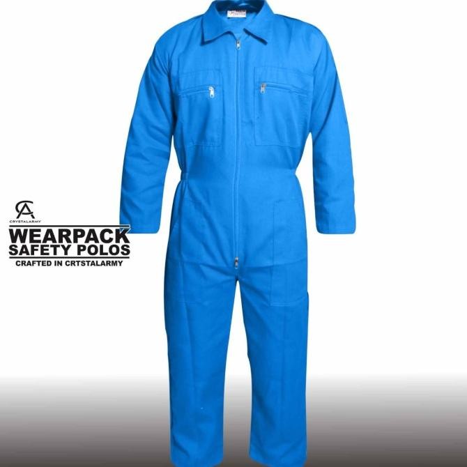 wearpack / baju bengkel / seragam mekanik / wearpack safety / coverall
