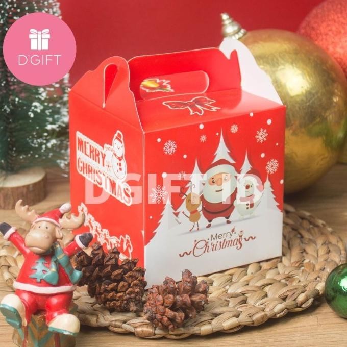 (Good) Dus Kotak Chiffon Mini Mika Tart Mini Transparan Korean Cake Box