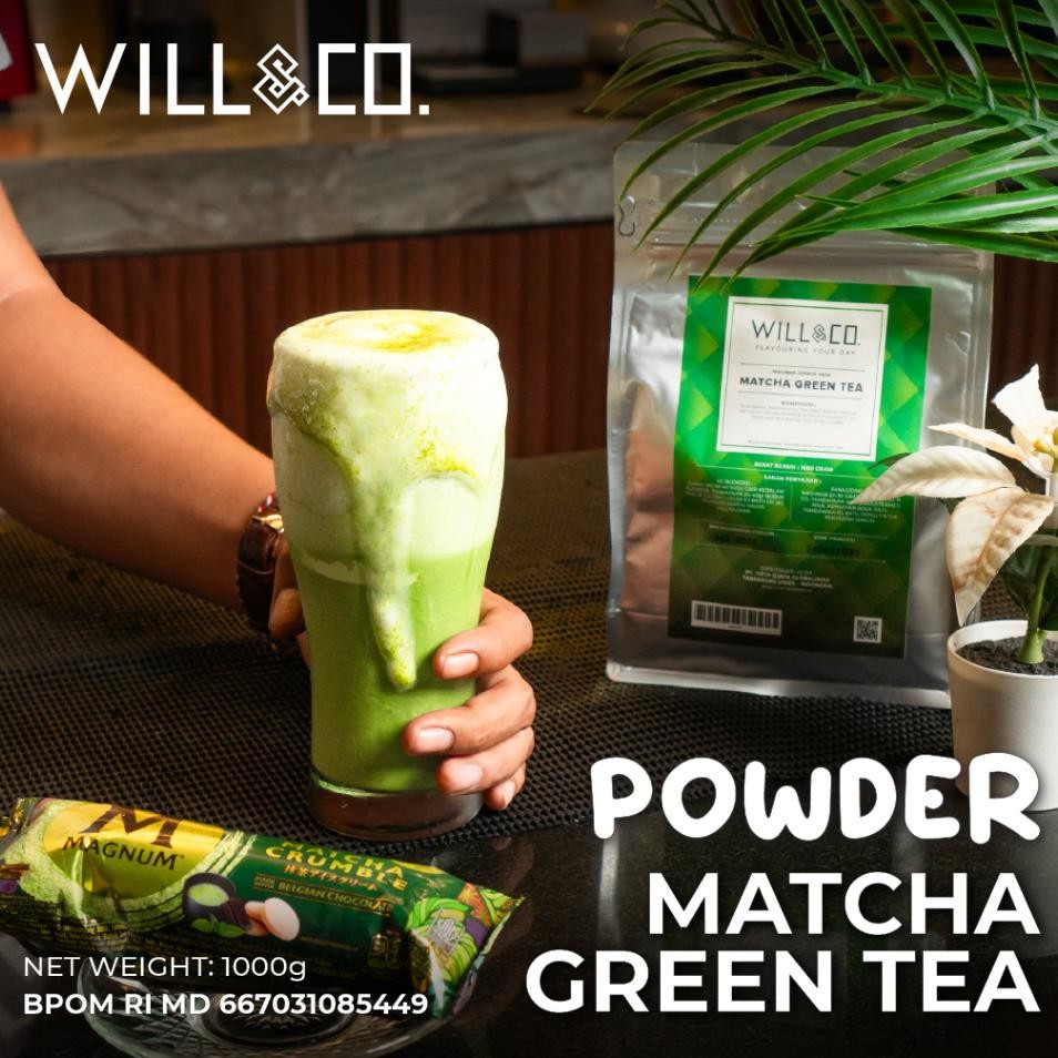 

Willco Bubu Matcha Green Tea 1G Powder Numan Matcha Lembut