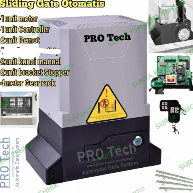 ] DISKON Sliding Gate PRO Tech Mesin Pintu Gerbang Otomatis Pagar Rumah