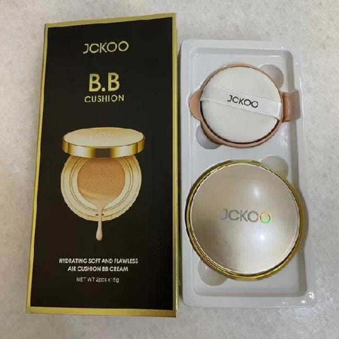 iQ45 FREE REFILL  JCKOO BB Cream Cushion + Refill Jckoo Cushion Flawless And Hydrating 2Pcs x 15 Gr 