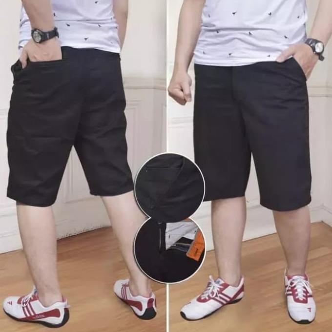 Murah Celana Canvas Pendek Pria Avl Original