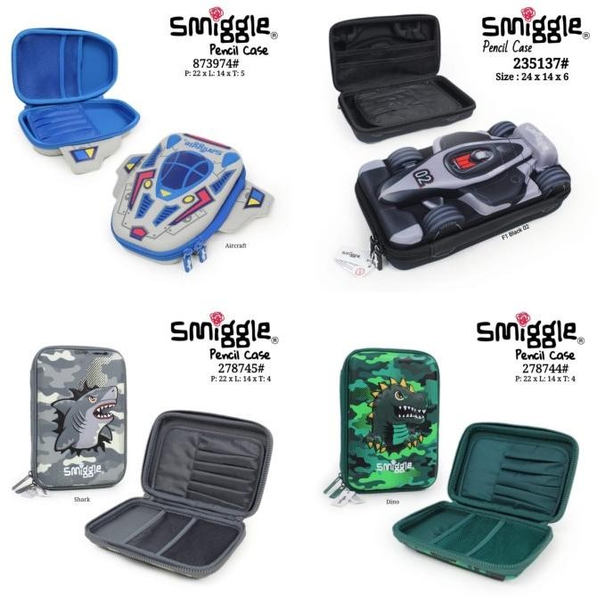 

BEBAS ONGKIR - Pencil Case Smiggle Boys / Tempat Pensil
