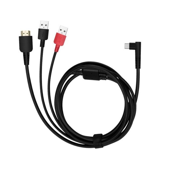 Huion 3-In-1 Cable Cb05A Untuk Kamvas Tablet Display New Stok