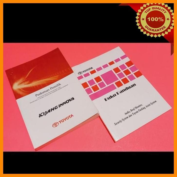 [PLA] BUKU MANUAL PEDOMAN PETUNJUK MANUAL BOOK INNOVA 2011 - 2015 ORIGINAL