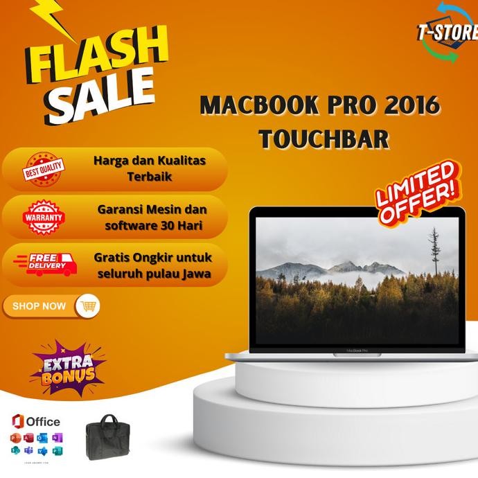 Macbook Pro 2016 Touchbar 15Inch New Stok