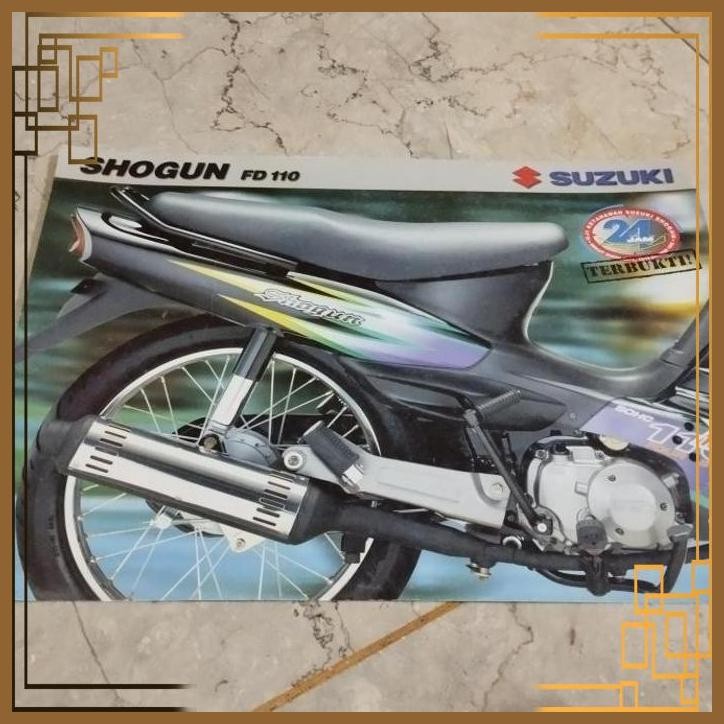 [YNM] FS BROSUR SUZUKI SHOGUN FD 110 OLD (SUZUKI SHOGUN KEBO)