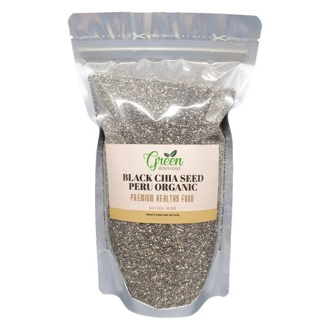 

(Good) BLACK CHIA SEED 500 GRAM PERU ORGANIC - CHIA SEEDS CHIASEED 500 GR