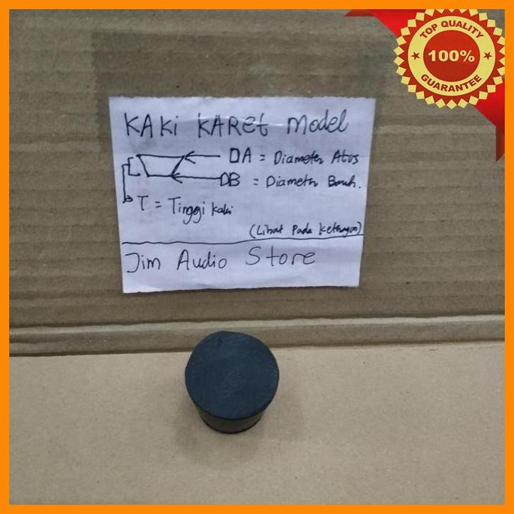 [JIM] KAKI KARET BESAR / KAKI KARET BOX POWER /KAKI KARET BOX SPEAKER