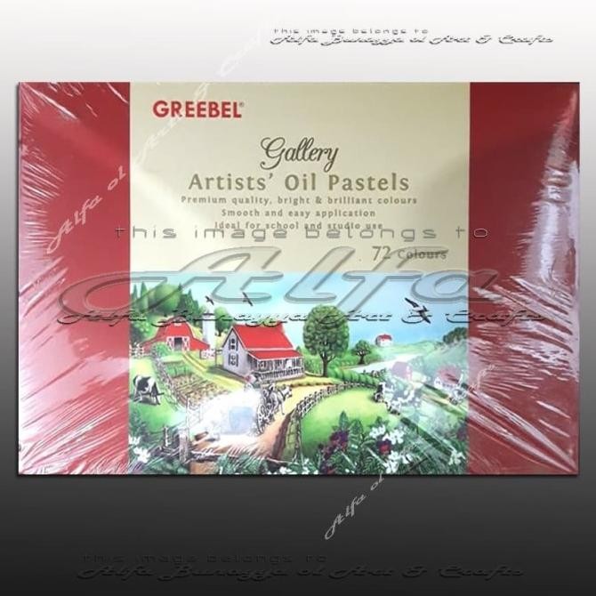 

Baru Crayon Greebel Artists 72 - Artist Oil Pastels - Oil Pastel 72C Premium