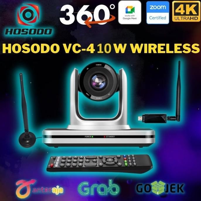 Conference Robotic Webcam Ptz 10X Optical Zoom Fullhd Camera Hsd-Vc210 New Stok