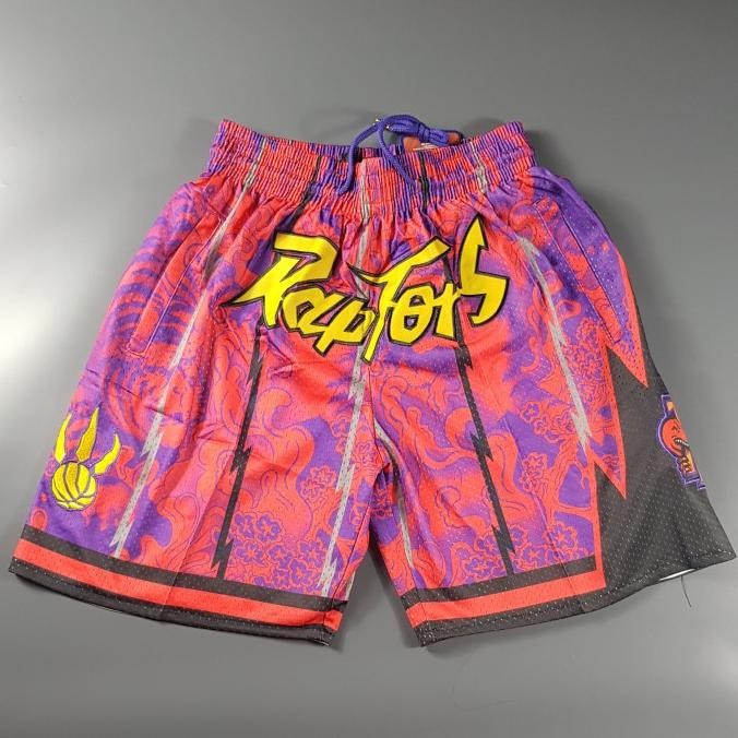 Celana Basket Nba Classic X Justdon Toronto Raptors Constellation Ungu Co