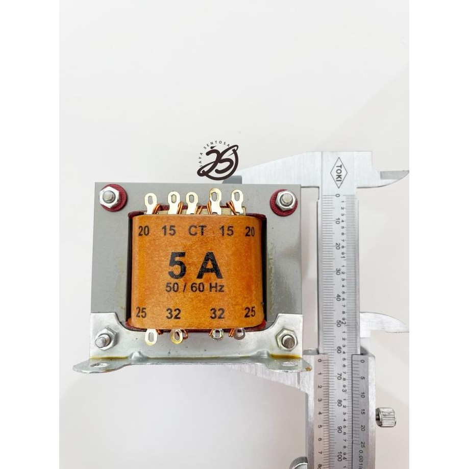 TRAVO 5A CT 32V (25X40) 50HZ TEMBAGA MURNI TRAFO 5A KWALITAS SUPER