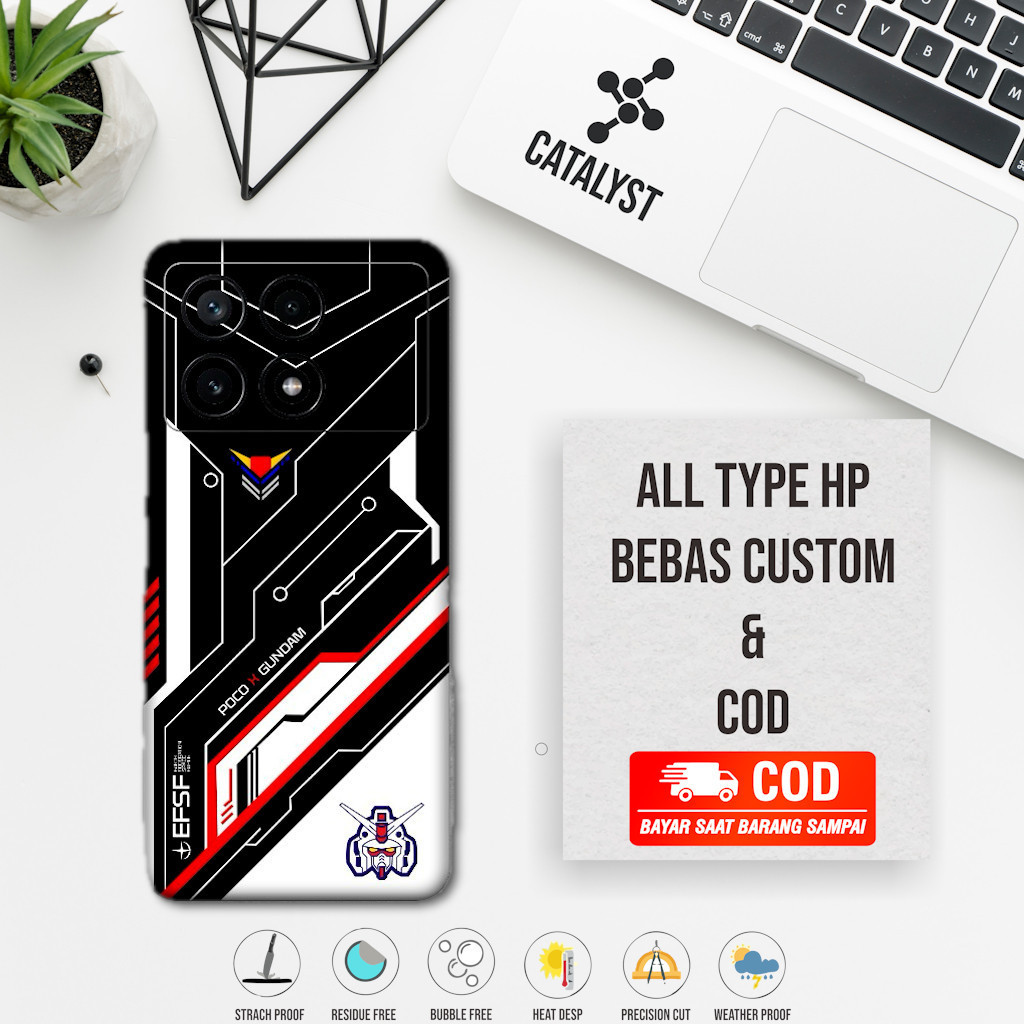 

*PromoGet2* Poco X6 Pro Stiker Garskin HP/Case Custom Dan COD
