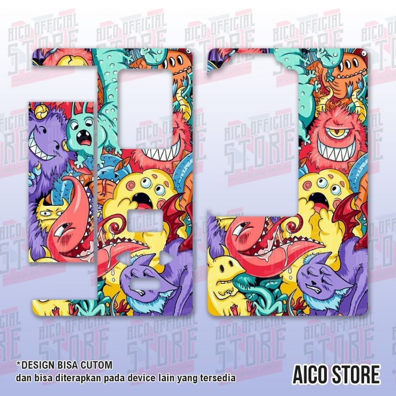 

*PromoGet2* Premiun Stiker Tipe Cientbey80 Tebal Dan Anti Gores 2 Stiker Garskin HP/Case Custom COD