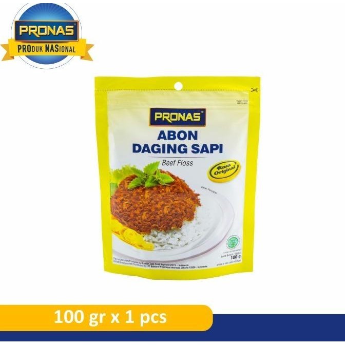 

(Good) (Special Sale) PRONAS Abon Sapi Original 100 gr