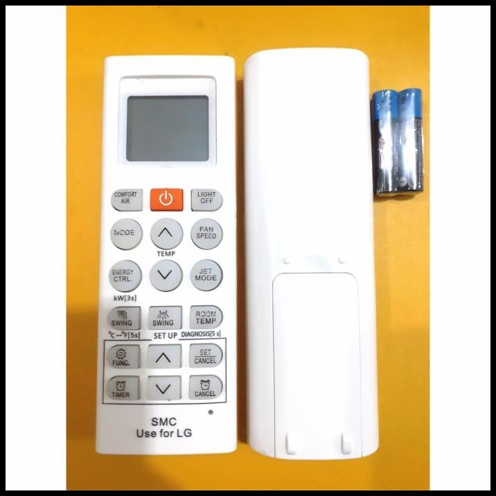 Remote Ac Lg Inverter Dual Cool 1/2Pk - 2Pk
