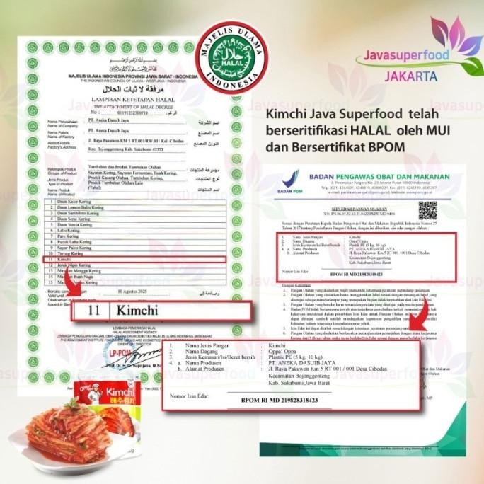 

(Good) KIMCHI Sawi Fresh / Kimchi Halal / Kimchi Korea 1KG - Makanan Korea