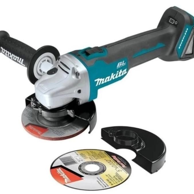 MAKITA XAG04Z 18V LXT 4.5" / 5" BRUSHLESS ANGLE GRINDER ORIGINAL Gerinda Cordless Unit Baru/segel - 